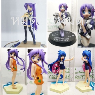 (แท้/มือ2) Sega Lucky Star EX Summer Beach ver. Figure, Kagami Hiiragi ,Konata Izumi Premium Figure Kaga Cosplay Ver.