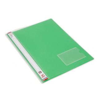 แฟ้มเจาะพลาสติก A4 สีเขียว โรบิน 5212/Robin Green A4 Plastic Punch File 5212