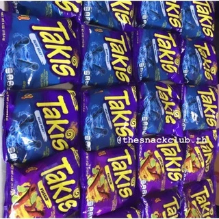 Takis FUEGO & BLUE HEAT Hot Chili Pepper & Lime Tortilla Chips ขนม usa