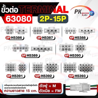 ขั้วต่อ TERMINAL 63080 6-9