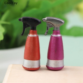 Cooltoy โมเดลบัวรดน้ําต้นไม้จําลอง ขนาดเล็ก 1:12 DIY อุปกรณ์เสริม สําหรับตกแต่งบ้านตุ๊กตา 2 ชิ้น