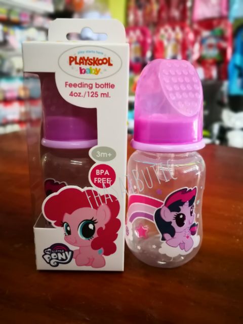 ขวดนม 4 ออนซ์​ 8ออนซ์​ คอแคบ ลาย Pony​  ลิขสิทธิ์​แท้​   BPA ​FREE​ ราคา ถูกที่สุด ดีลบีเคเค แกลเลอรีภาพที่ 3