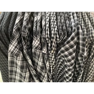 เสื้อแขนยาว 🔥ถูกที่สุด🔥 ลายสก็อต S-2XL