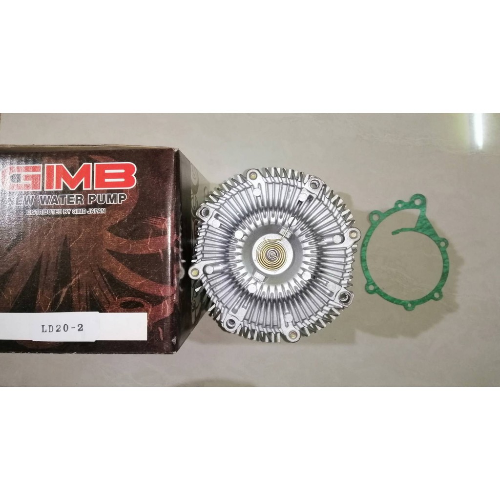 ปั๊มน้ำ+ฟรีปั๊ม  NISSAN LD20ทู มู่เลย์ 2ร่อง ไต้หวัน ราคาลูกละ 1800บาท