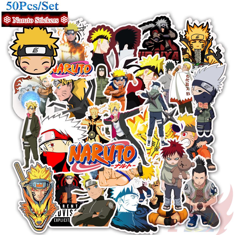 ❉ Naruto - Series 01 Anime ป้ายสติกเกอร์ ❉ 50Pcs/Set DIY Fashion Decals Doodle สติ๊กเกอร์