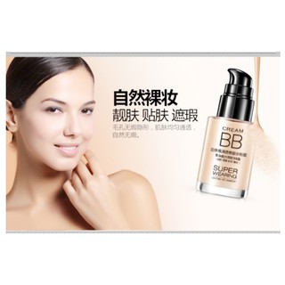 Boquanya BB Cream Liquid Foundation บีบีรองพื้น คอนซีลเลอร์ครีม ป้องกันผิวจากแสงแดด (สินค้านำเข้าของแท้)