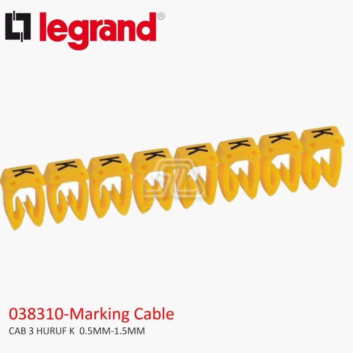 LEAGRAND CAB 3 LETTER K 0.5MM-1.5MM