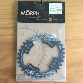 ทักรับโค้ดจ้า[TYROBIKE]- ใบจานแต่ง Morph OVAL 94BCD 32T SRAM 11SP BLACK15 77771295