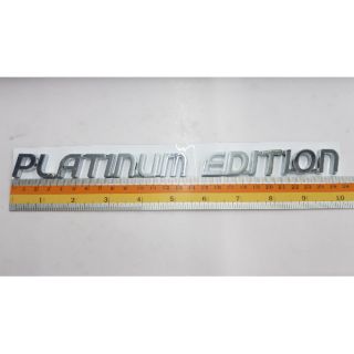 Logo Platinum Edtion ของรถ Toyota