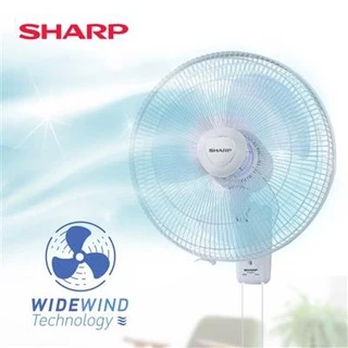 Sharp 🟡 พัดลม ติดผนัง 16นิ้ว รุ่น PJ-WA163 สีขาว สีเทา และ สีดำ