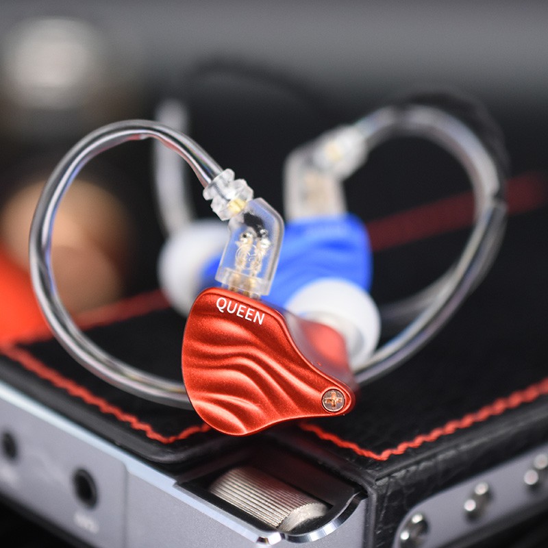 The Fragrant Zither TFZ QUEEN 2Pin Interface Metal HIFI Monitor IEM 3.5mm In Ear Sports Music Dynami