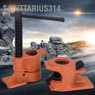 Sagittarius314 โรงงานเฟอร์นิเจอร์ไม้ Splicing ไม้ Heavy Duty ท่อ Clamp 6 จุด (3/4 นิ้ว) ที่หนีบท่อน้ำ หล่อเหล็กยึดคลิป (ขยาย)