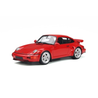 GT Spirit 1/18 : GT328 Porsche 911 (964) Turbo S Flachbau Guards Red 1994