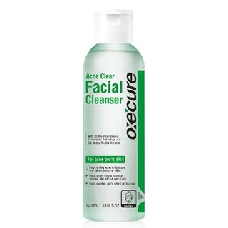 Oxe Cure Acne Clear Facial Cleanser อ๊อกซีเคียว เจลล้างหน้า สูตรเฉพาะสำหรับ สิวทุกประเภท ผิวแพ้ง่าย ขนาด 120 ml 20802