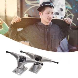 BOLTS SURF CX4 TRUCK GEELE CX4 SKATEBOARD TRUCK 2PCS SILVER เตรียมตัวในสต๊อก GEELE CX4 อุปกรณ์อะไหล่เซิร์ฟ