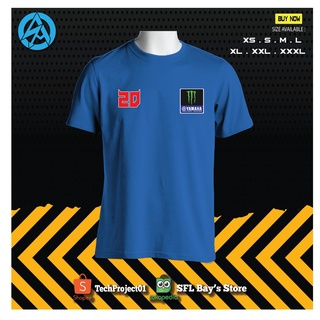 เสื้อยืด Fabio 20 Yamaha MotoGP คุณภาพดี