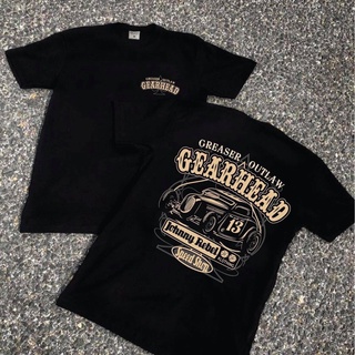 คอกลมเเขนสั้น GEAR HEAD N039 B882