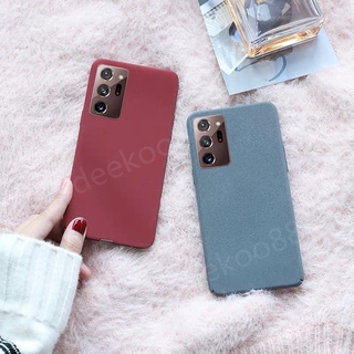 เคสโทรศัพท์มือถือ ซิลิโคนนิ่ม ผิวด้าน บางพิเศษ สําหรับ Samsung Galaxy Note 20 Ultra 5G Note10 Lite Note 10 20 Lite Ultra