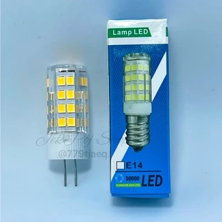 หลอดไฟ หลอด LED ขาเข็ม G4 3W 12V/220V สีขาว (Dayllight) และ สีวอร์มไวท์ (Warmwhite)