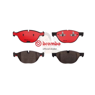 P06 058C ผ้าเบรก-F-แท้ BREMBO รุ่น Ceramic : BMW ซีรี่ส์ X (E70) (F15/85) X5 48i 50i 35d, (E71/72) (F16/86) X6 35d 50...