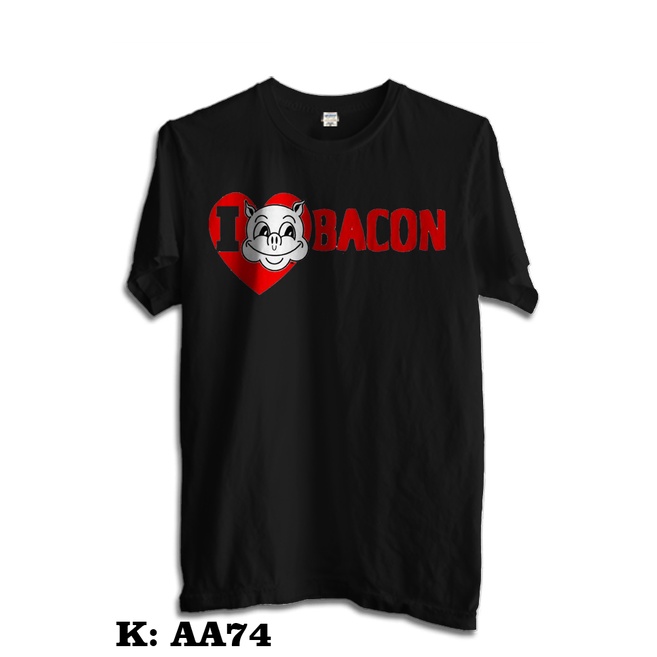 เสื้อยืด BACON LOVERS