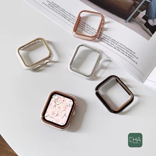 เคส watch + สีๆ case สําหรับ watch 8 7 6 5 4 Se เคสเเข็ง กันรอย ขนาด41/40mm 44/45มมเคสสําหรับแอปเปิ้ลวอช