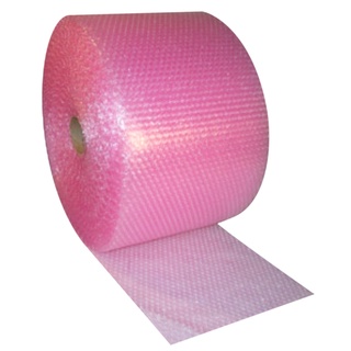 บับเบิลแบบม้วน ชนิดป้องกันไฟฟ้าสถิต (Anti-Static Bubble Wrap) ขนาด 1.3m x100m บับเบิ้ลผลิตจากพลาสติกคุณภาพ เต็มม้วน