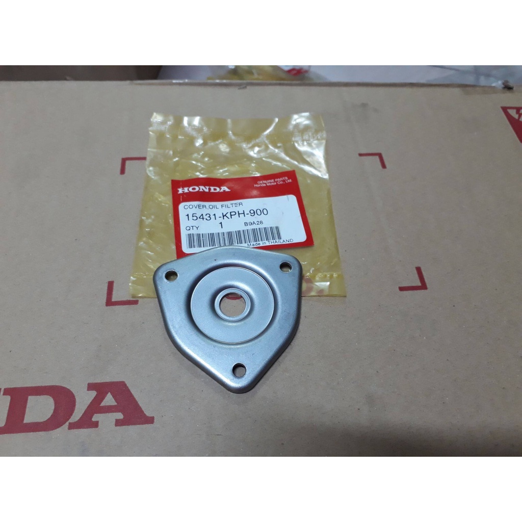 15431-KPH-900 ฝาครอบกรองน้ำมันน้ำมันเครื่องแท้เวฟ125S R wave125i ทุกรุ่น