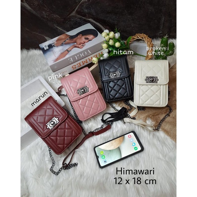 HIMAWARI SLINGPHONE/CUTE HP BAG/CUTE SLING BAG/PREMIUM EMBROIDERED CK BAG