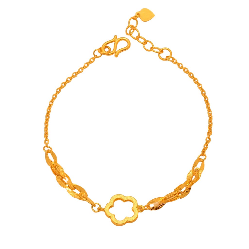 Taka Jewellery 999 Pure Gold Bracelet