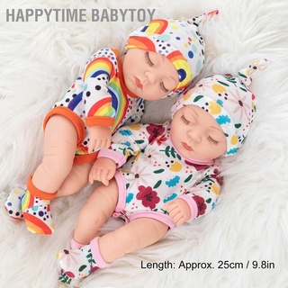 Happytime ตุ๊กตาเด็กทารกจําลองสีสันสดใสขนาด 25ซม.