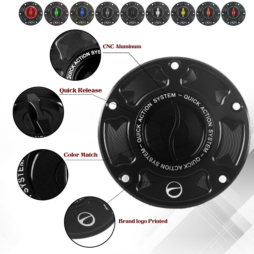 Motorcycle CNC Accessories Quick Release Key Fuel Tank Gas Oil Cap Cover for Mv Agusta F4 F4R F4 R/R