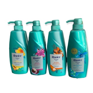 แชมพูสระผม รีจอยส์ (โฉมใหม่) Rejoice 450มล.X 1 ขวด (หัวปั้ม) มีหลายสูตรให้เลือก