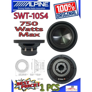 ALPINE SWT-10S4 ซับวูฟเฟอร์ขนาด 10" ยี่ห้อชั้นนำ