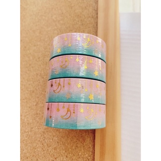 💫  LULLABY MOBILE STAR GALAXY MOON WASHI TAPE 💫  วาชิเทป เทป ดาว โมบาย พระจันทร์ มูน สตาร์ 💫