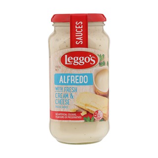 เลกโกส์ซอสอัลเฟรโดผสมครีมและชีส 490กรัม Legos Sauce Alfredo Mixed Cream and Cheese 490g