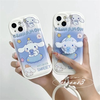 เคสโทรศัพท์มือถือ แบบนิ่ม ลายการ์ตูน Cinnamoroll ป้องกันเลนส์ สําหรับ iPhone 14 13 12 11 Pro Max SE2020 X XR Xs Max 7 8 Plus