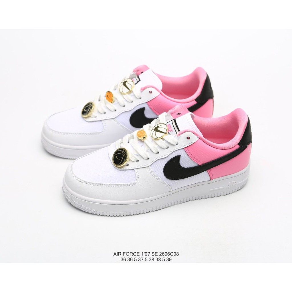 pink black air force 1