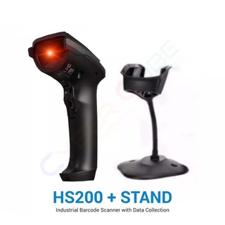 Seuic HS200 Industrial Barcode Scanner ( USB ) with Stand เครื่องยิงบาร์โค้ด (By Shopee  SuperTphone1234)