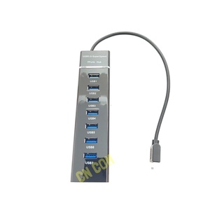 USB Hub 3.0 USB 3.0 Hub USB 7Port Splitterความเร็วสูง3 6พอร์ตHUB Usb อุปกรณ์เสริมสำหรับเครื่องคอมพิวเตอร์