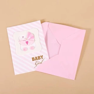 •พร้อมส่ง• การ์ดอวยพร สำหรับเด็ก /เด็กแรกเกิด for baby การ์ดวันเกิด(UC)