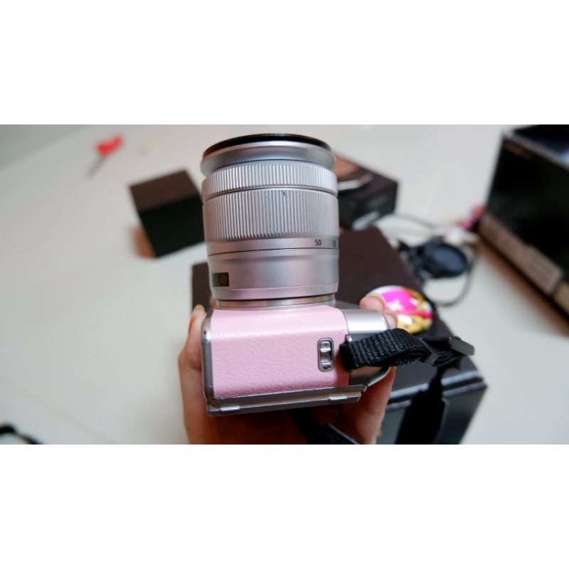 กล้อง Fuji-xa10 มือสองสีชมพู