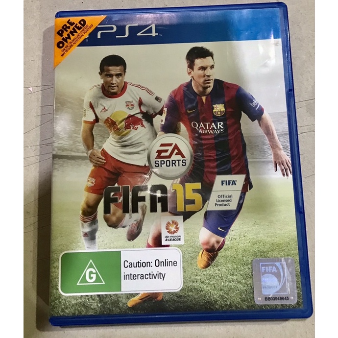 เเผ่นเกมส์ FIFA 15 เครื่อง PS4 มือสอง