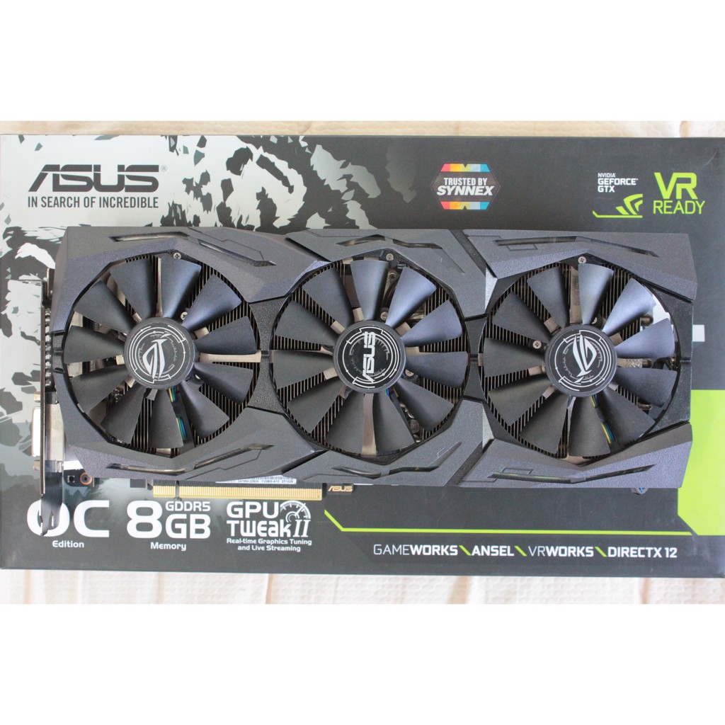 ROG Strix GeForce® GTX 1070 Ti 8GB