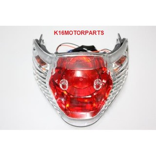 ไฟท้ายชุด เพชร (เเดง-ใส) รุ่น SMASH 110C ปี 2004 มีขั้วไฟเเล…