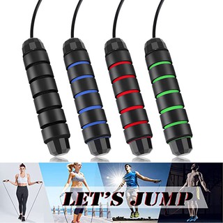 ⚡⚡พร้อมส่ง⚡⚡ Jump Rope เชือกกระโดด ออกกำลังกาย  ปรับความยาวได้  สำหรับคนรักสุขภาพ ออกกำลังการที่บ้าน ลดไขมัน ลดความอ้วน