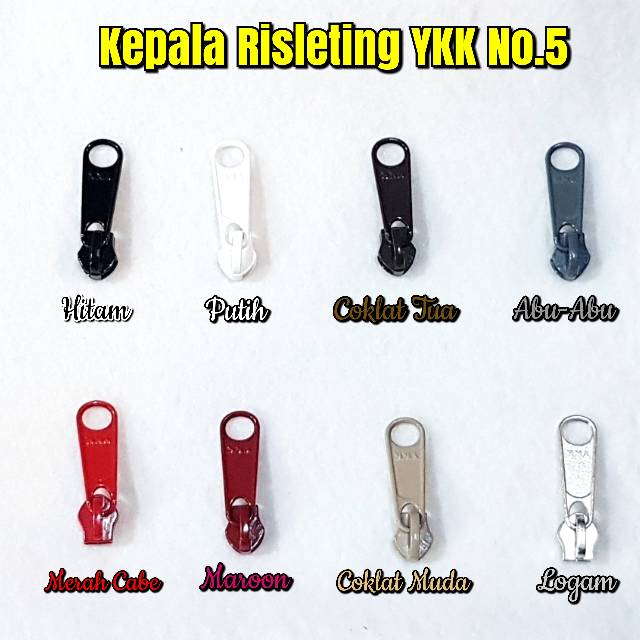 YKK Zipper Head No. 5