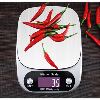 เครื่องชั่งดิจิตอล Digital KITCHEN Scale เครื่องชั่งน้ำหนัก ตาชั่ง กิโลดิจิตอล พิกัด10 kg --สินค้ามีพร้อมส่ง