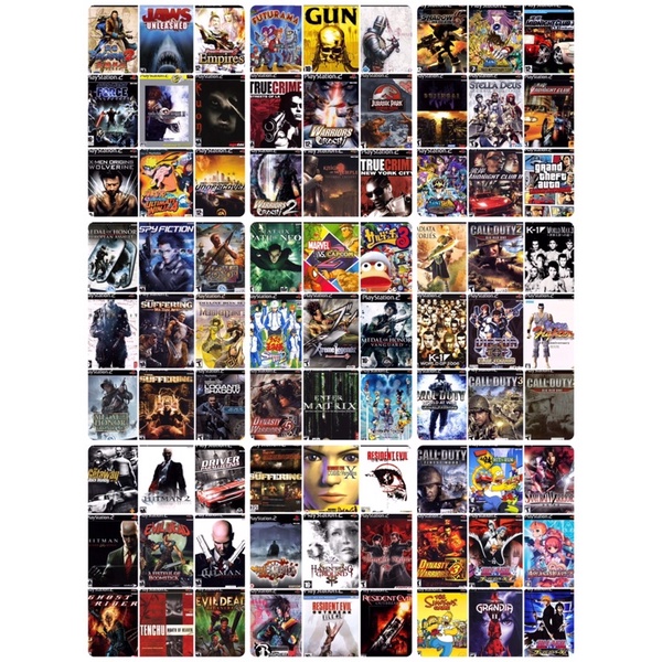 แผ่นเกมส์ ps2 มีทุกเกมส์ทักแชทได้เลยครับ