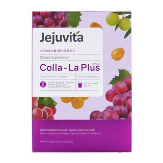 Karmart Jejuvita Colla-La Plus (1 กล่อง 15 ซอง) กล่องใหญ่ เจจูวิต้า คอลลา-ลา พลัส